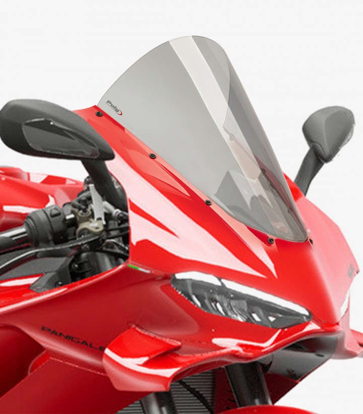 Ducati Panigale V4/S (25) Puig R-Racer Smoked Windshield 22333H