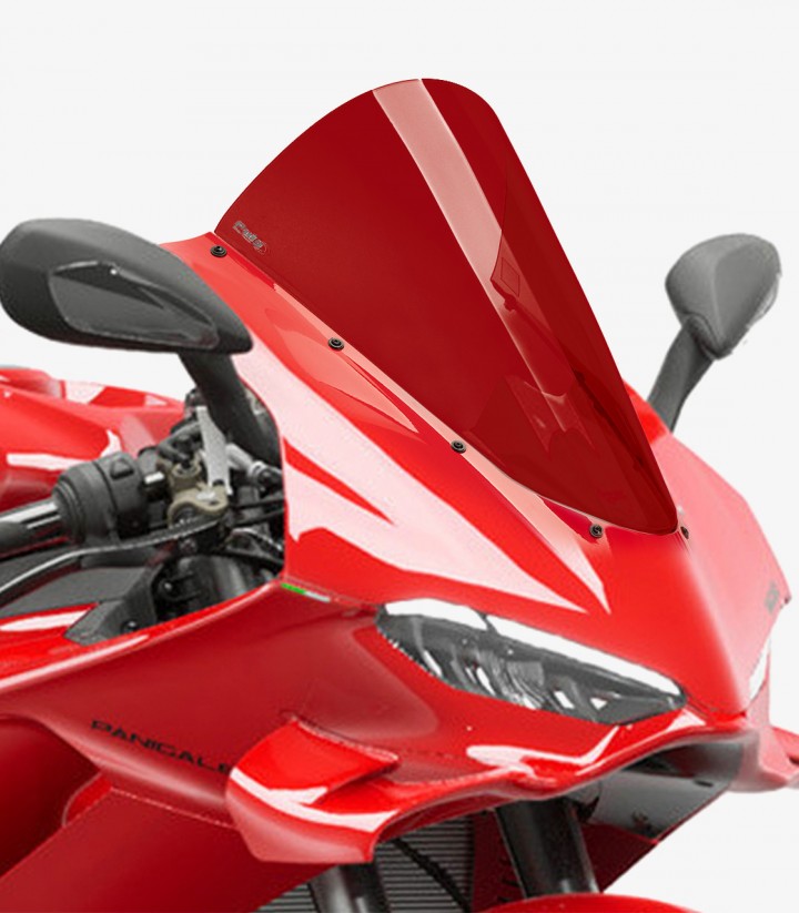 Ducati Panigale V4/S (25) Puig R-Racer Red Windshield 22333R
