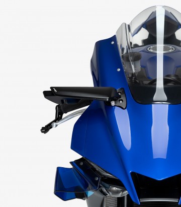 Aileron Puig Black Mirrors for Yamaha YZF-R1 (20–25) 22252N+22253N