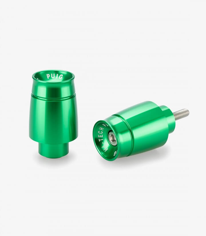 Puig Lenkerendgewichte Sport 22127V in Grün für Honda XL750 Transalp (23-26)