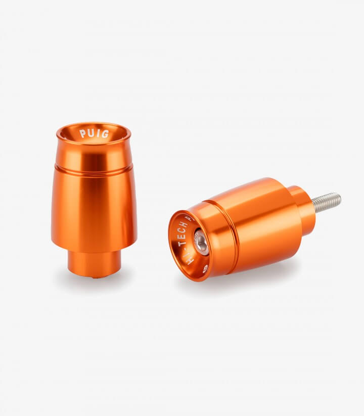 Puig Lenkerendgewichte Sport 22127T in Orange für Honda XL750 Transalp (23-26)