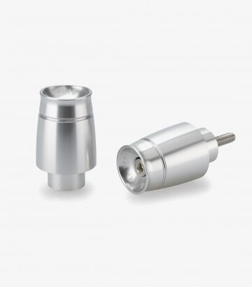 Puig Lenkerendgewichte Sport 22127P in Silber für Honda XL750 Transalp (23-26)