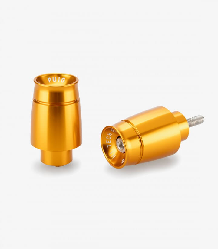 Puig Lenkerendgewichte Sport 22127O in Gold für Honda XL750 Transalp (23-26)