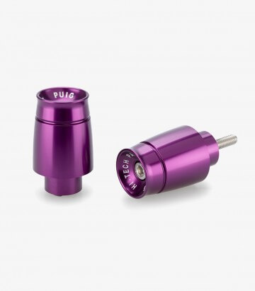 Puig Lenkerendgewichte Sport 22127L in Lila für Honda XL750 Transalp (23-26)