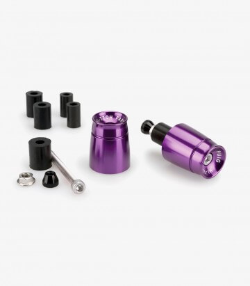 Puig Lenkerendgewichte Sport 21011L in Lila für universal use