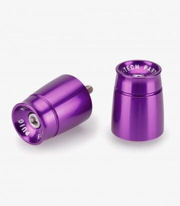 Puig Lenkerendgewichte Sport 21400L in Lila für Yamaha YZF-R1/R1 Race/R1M/R6/R6 Race/R7 (15-26)