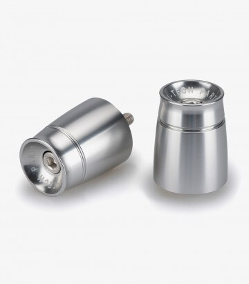 Puig Lenkerendgewichte Sport 21400Y in Titan für Yamaha YZF-R1/R1 Race/R1M/R6/R6 Race/R7 (15-26)