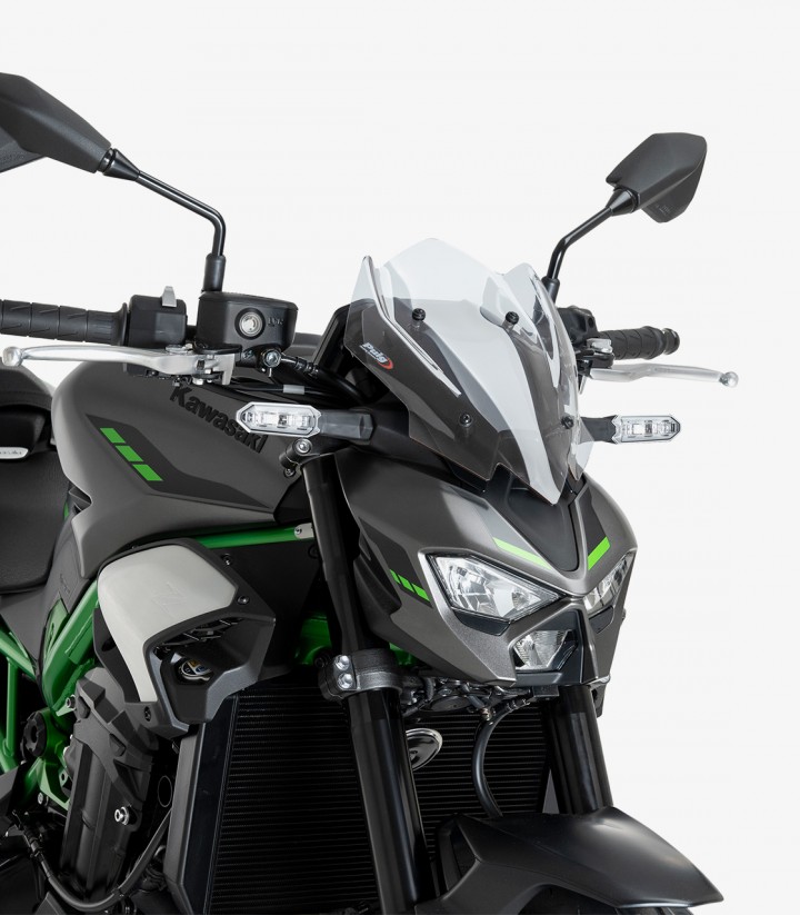 Kawasaki Z900/SE (25) Puig New Generation Sport Transparent Windshield 22439W