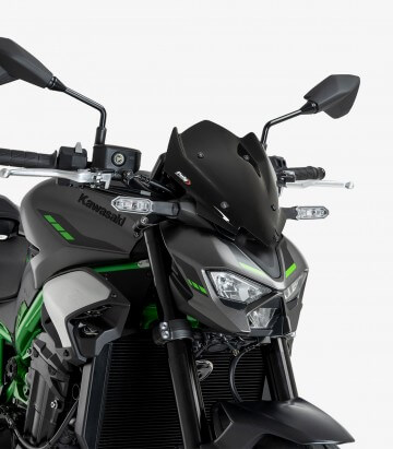 Windschild Puig New Generation Sport Kawasaki Z900 (25-26) Schwarz 22439N