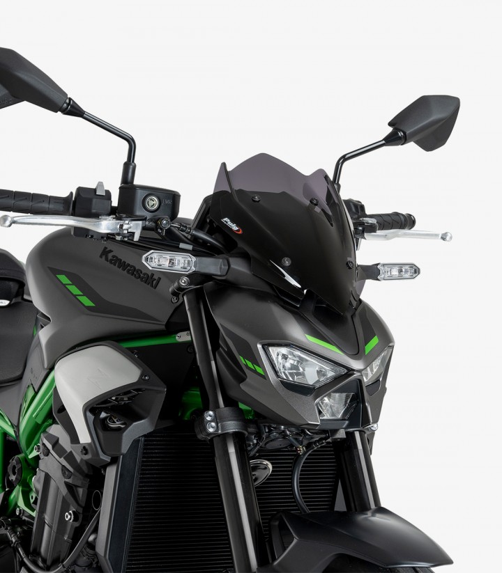Kawasaki Z900/SE (25) Puig New Generation Sport Dark smoked Windshield 22439F