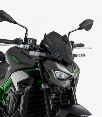 Kawasaki Z900/SE (25) Puig New Generation Sport Carbon Windshield 22439C