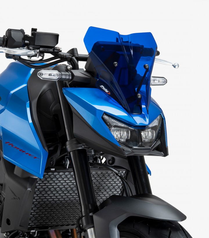 Honda CB750 Hornet (25) Puig New Generation Sport Blue Windshield 22423A