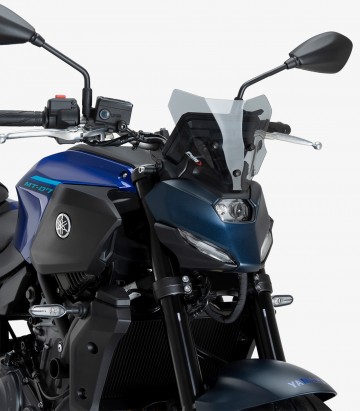 Yamaha MT-07 / Y-AMT (25) Puig New Generation Sport Smoked Windshield 22412H