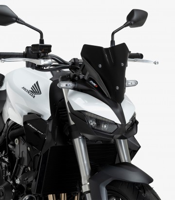 Windschild Puig New Generation Sport Honda CB1000 Hornet (25-26) Schwarz 22381N