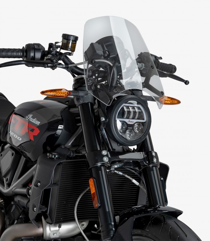 Cúpula Puig New Generation Sport Indian FTR 1200 (19-25) Transparente 22348W