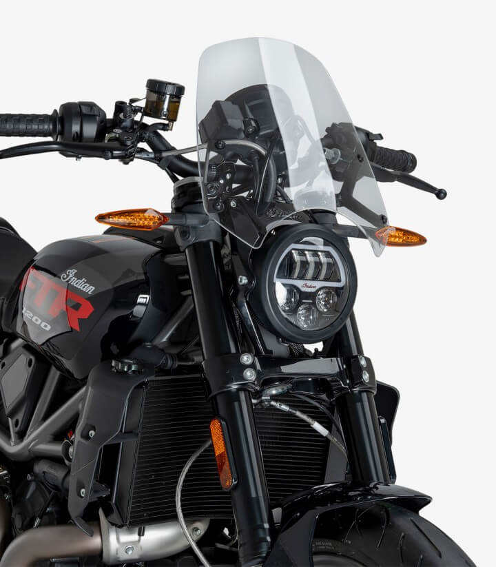 Windschild Puig New Generation Sport Indian FTR (22-26), FTR 1200 (19-21) Klar 22348W