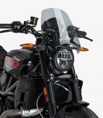 Windschild Puig New Generation Sport Indian FTR (22-26), FTR 1200 (19-21) Getönt 22348H
