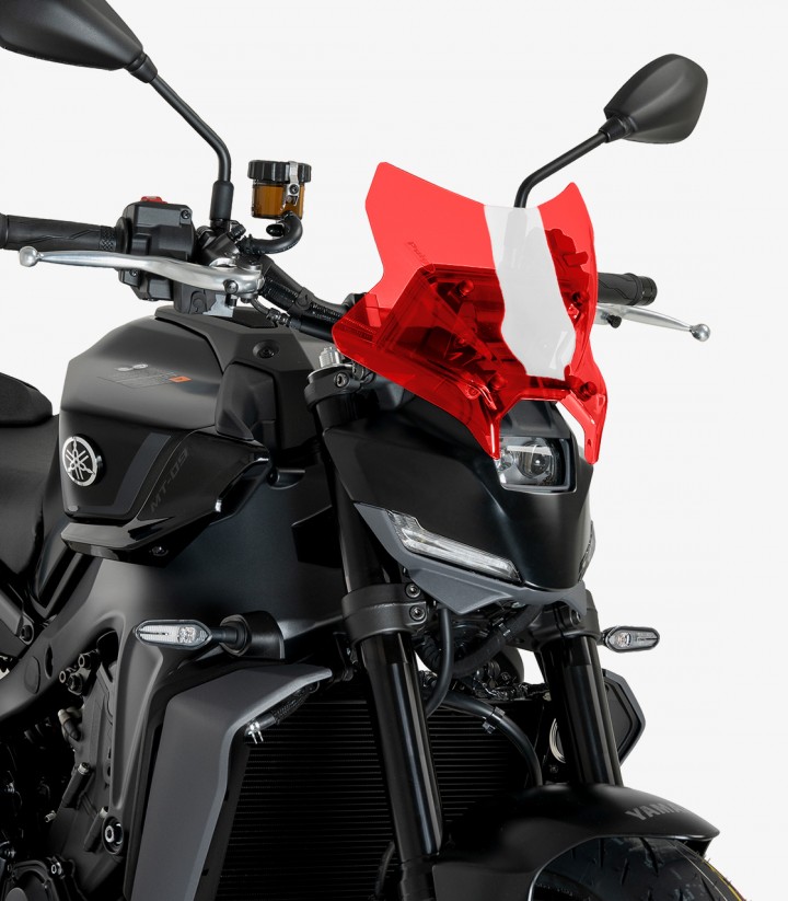 Cúpula Puig New Generation Sport Yamaha MT-09 (24-25) Rojo 22077R