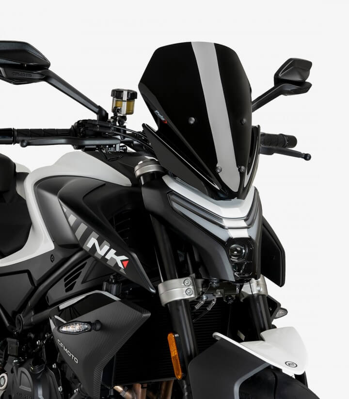 Windschild Puig New Generation Sport CFMOTO 450NK (23-26) Schwarz 21866N