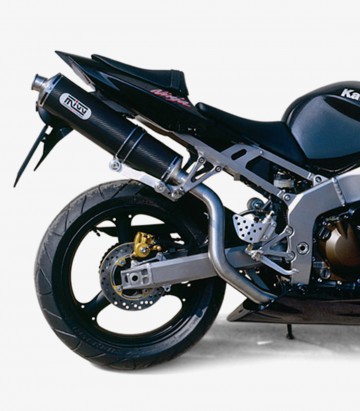 Escape MIVV Oval Carbono para Kawasaki ZX-6R/ZX-6RR, Ninja 636/600 (03-04) AK.009.L3 