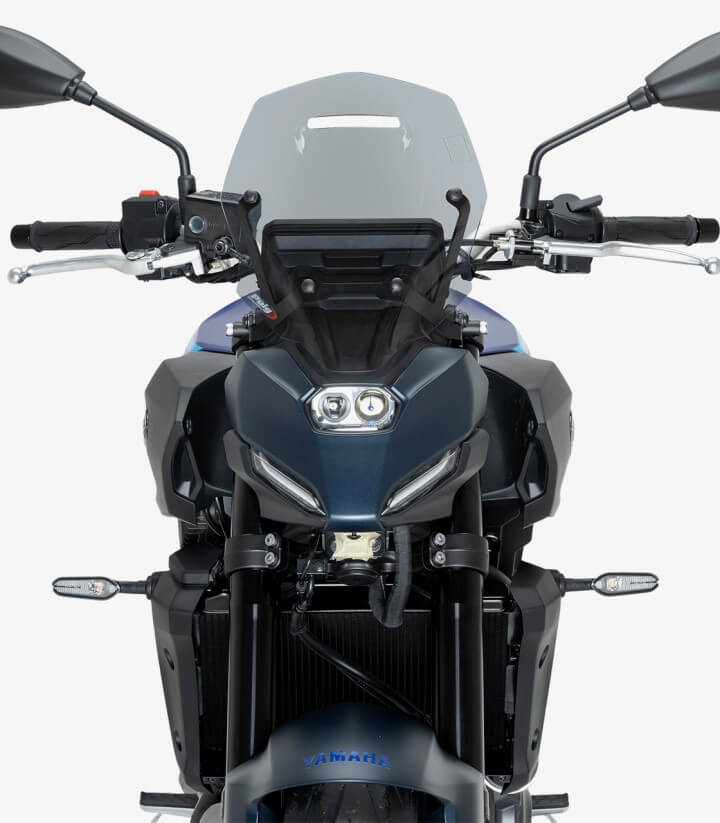 Yamaha MT-07 (25) Puig New Generation Touring Smoked Windshield 22413H