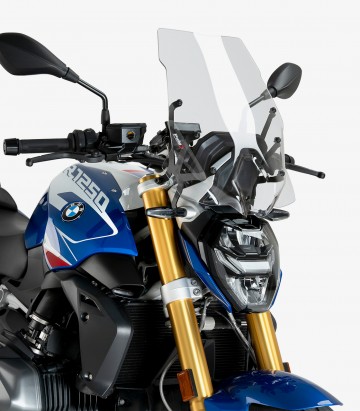 BMW R1250R (23-25) Puig New Generation Touring Transparent Windshield 22300W