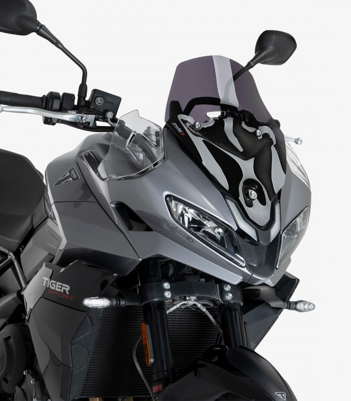 Triumph Tiger Sport 800 (25) Puig Sport Dark smoked Windshield 22522F