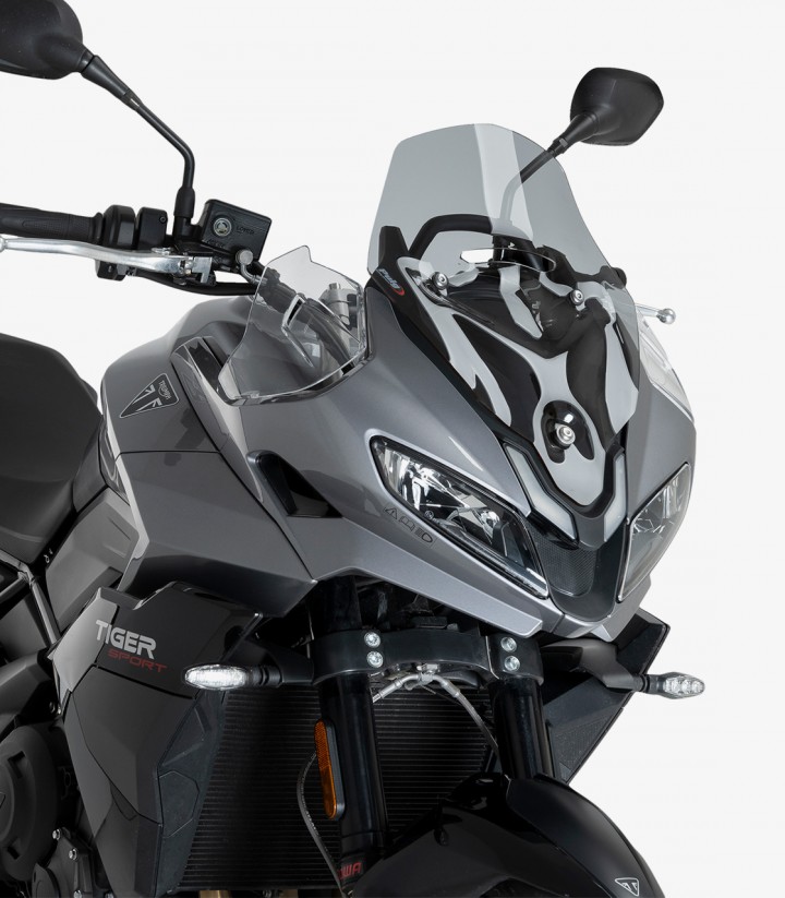 Triumph Tiger Sport 800 (25) Puig Sport Smoked Windshield 22522H