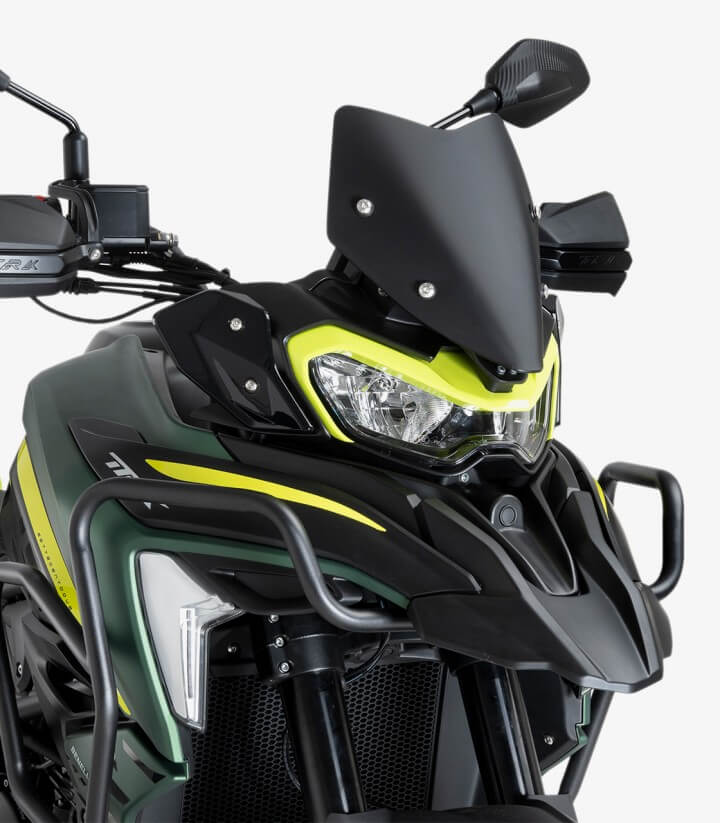 Windschild Puig Sport Benelli TRK 702 (23-26) Mattschwarz 22584J