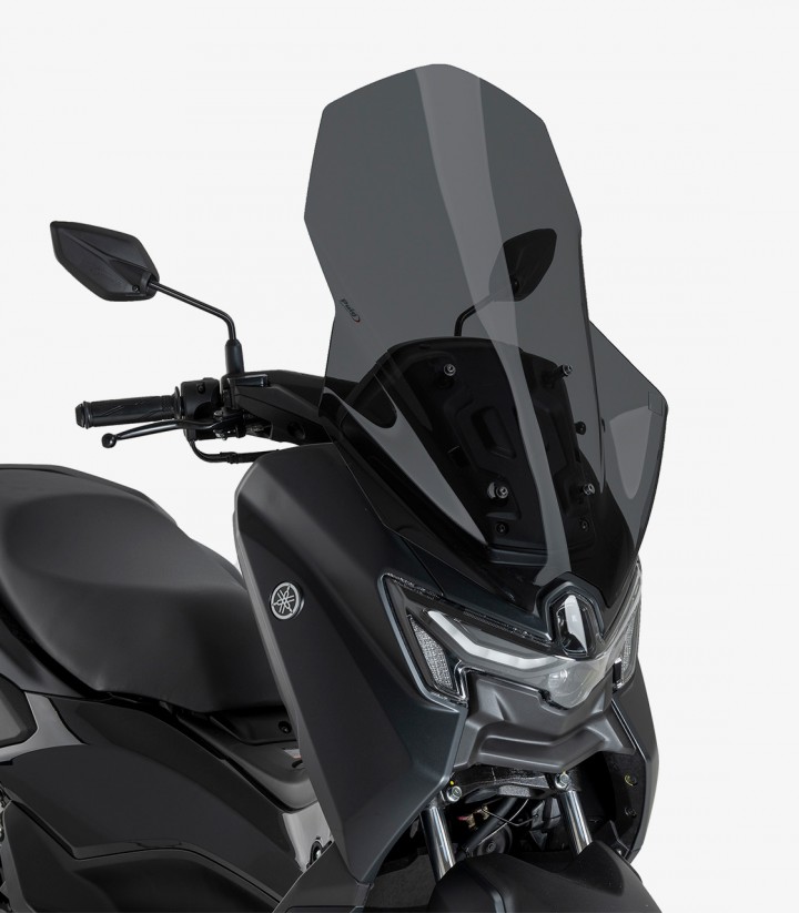 Yamaha NMAX 125 (25) Puig V-Tech Line Touring Dark smoked Windscreen 22407F