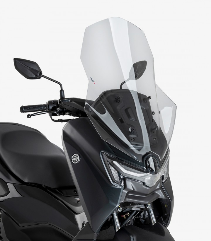 Yamaha NMAX 125 (25) Puig V-Tech Line Touring Transparent Windscreen 22407W