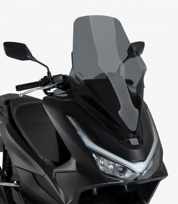 Honda PCX 125 (25) Puig V-Tech Line Touring Dark smoked Windscreen 22429F