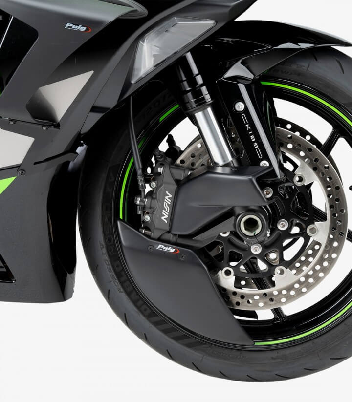 Enfriador de freno Puig 22076J color Negro mate para Kawasaki ZX-6R Ninja (24-25)