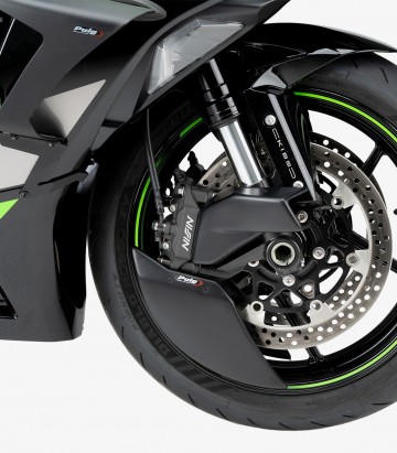Puig Brake Cooler 22076J color Matte black for Kawasaki ZX-6R Ninja (24-25)