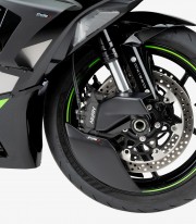 Puig Brake Cooler 22076J color Matte black for Kawasaki ZX-6R Ninja (24-25)