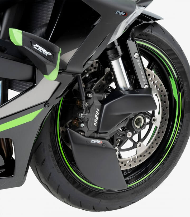 Enfriador de freno Puig 22076J color Negro mate para Kawasaki ZX-6R Ninja (24-25)