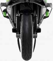 Puig Brake Cooler 22076J color Matte black for Kawasaki ZX-6R Ninja (24-25)
