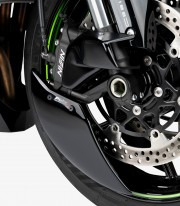 Puig Brake Cooler 22076N color Black for Kawasaki ZX-6R Ninja (24-25)