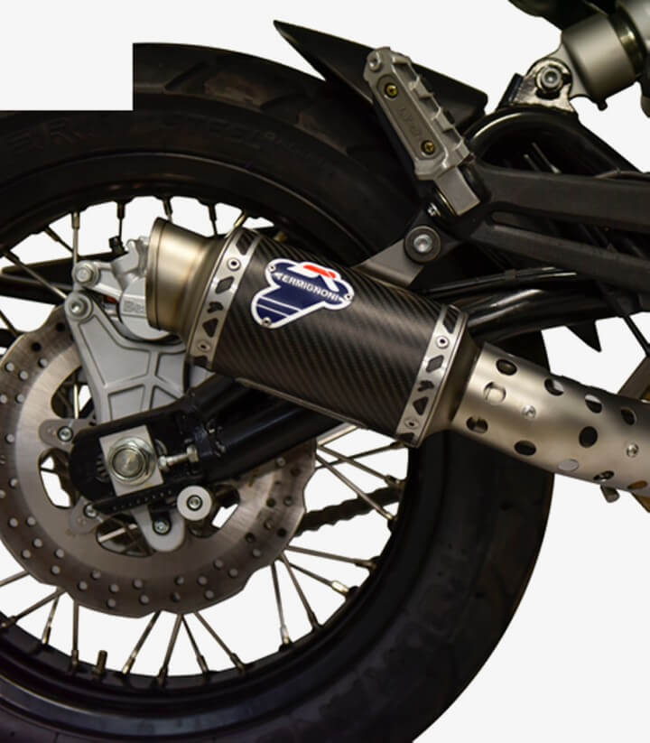 Auspuff Termignoni GP Classic Edelstahl für Benelli Leoncino 500 (18-21) BE04094SO05