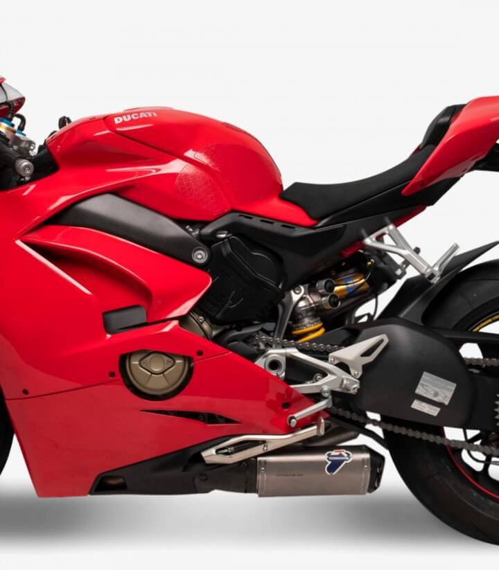 Termignoni Auspuff Doppelt Edelstahl für Ducati Multistrada 1200 (18-24), Panigale 959/V4 R/S (18-24), V4 (18-23) D18409400ITA