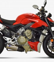 Termignoni Racing Exhaust stainless steel for Ducati Diavel / Streetfigther / V4 / S (20-24) D19909440ITA