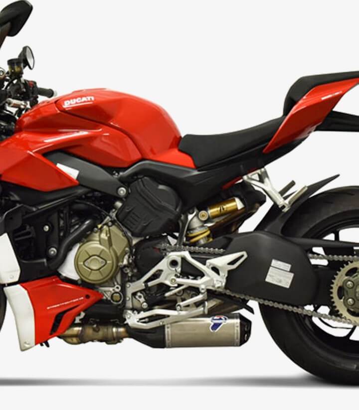 Escape Termignoni Racing acero inoxidable para Ducati Diavel / Streetfigther /  V4 / S (20-24) D19909440ITA