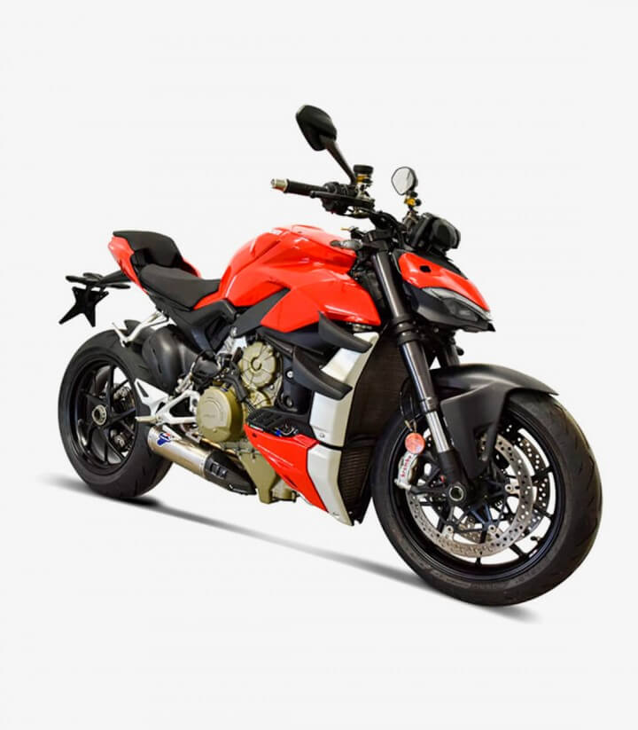 Escape Termignoni Racing acero inoxidable para Ducati Diavel / Streetfigther /  V4 / S (20-24) D19909440ITA