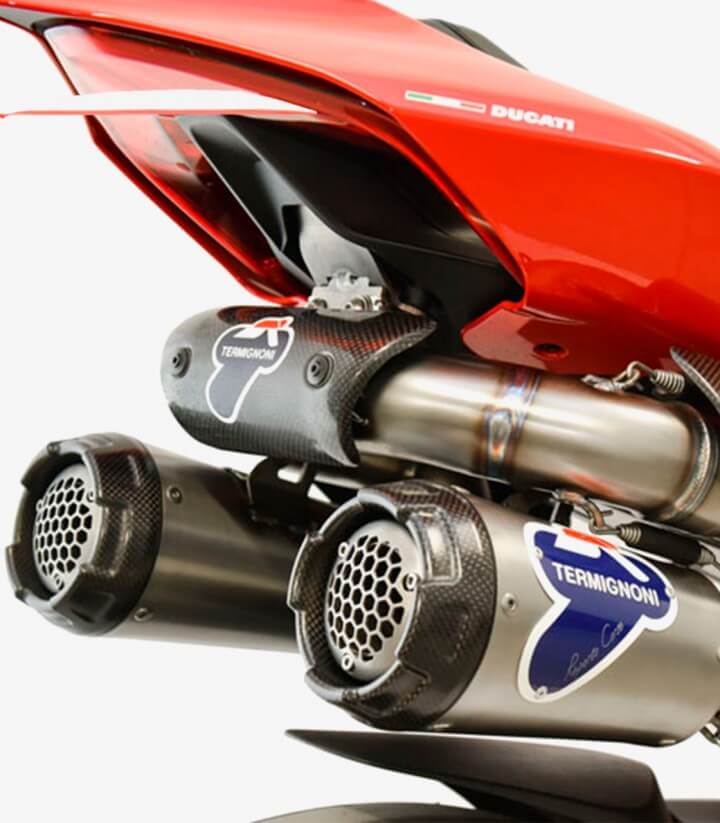 Escape Termignoni SBK acero inoxidable para Ducati Diavel / Panigale / Streetfighter V4 (18-24) D20009400ITC