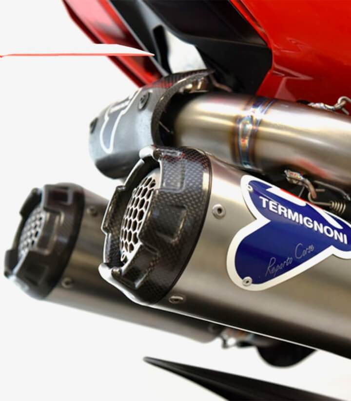 Escape Termignoni SBK acero inoxidable para Ducati Diavel / Panigale / Streetfighter V4 (18-24) D20009400ITC