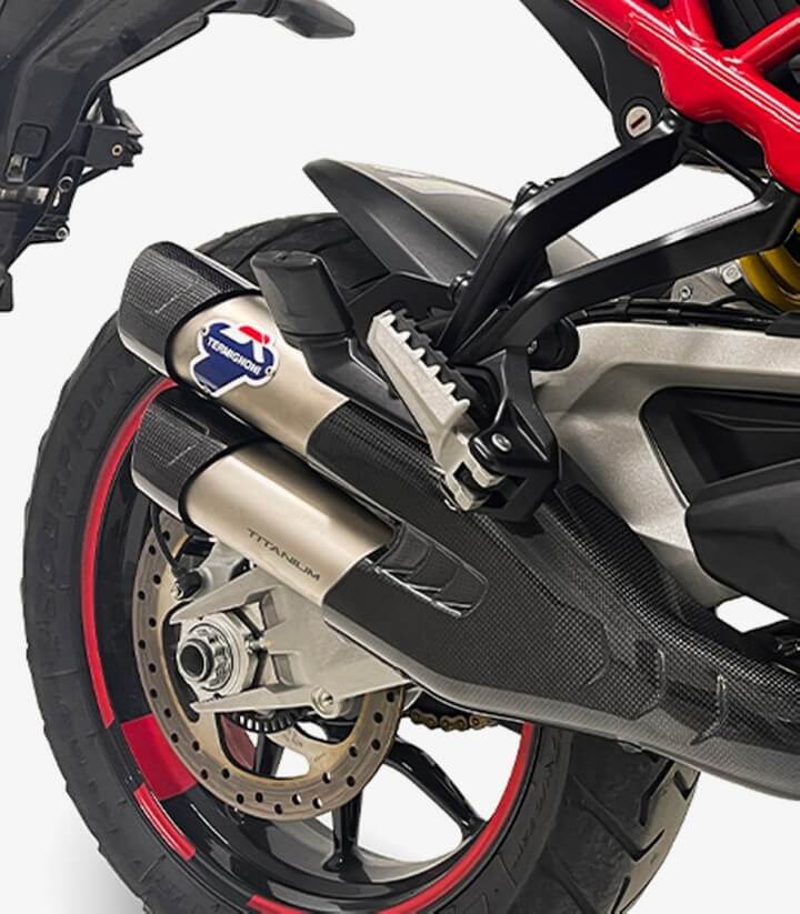 Escape Termignoni  titanio para Ducati Multistrada V4, Panigale 1199/1299/V2 (20-24) D21109440ITC