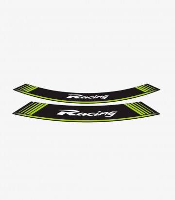 Spezielle Felgenrandaufkleber Racing Puig 5531V Grün