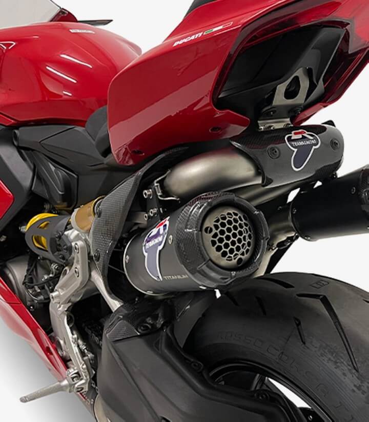 Escape Termignoni Racing / WSS titanio para Ducati Panigale 1199/1299/V2 (21-24) D21209400INC