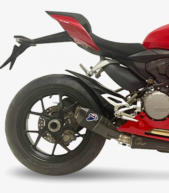 Termignoni Black Titanium Exhaust titanium for Ducati Multistrada/Streetfigher V2 950 / 955 / S, Panigale V2/V4S (21-24) D221094