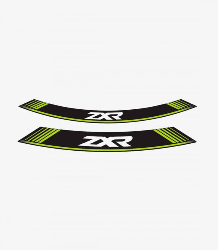 Spezielle Felgenrandaufkleber Kawasaki ZXR Puig 9292V Grün